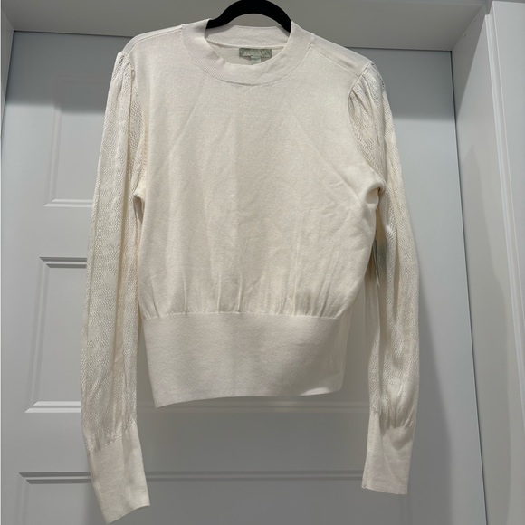 NWT Ryegrass Cream Colored Sweater Womens Size L (Size 12-14) - Picture 8 of 8